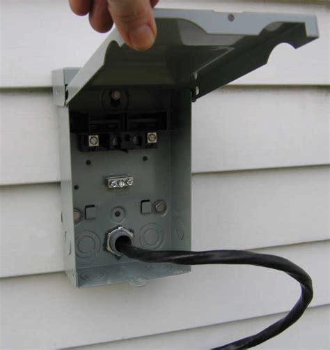 shut off switch for outside junction box|outdoor electrical disconnects.